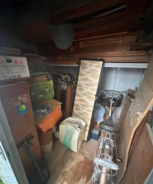 一軒家まるごと全撤去作業の作業写真